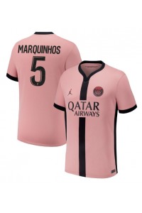 Paris Saint-Germain Marquinhos #5 Voetbaltruitje 3e tenue 2024-25 Korte Mouw